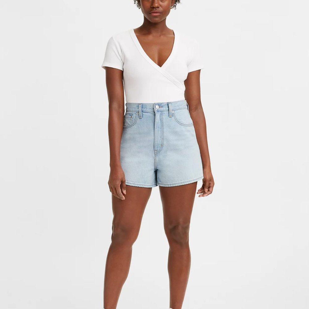 NWT Levi's Premium High Waist Loose Shorts